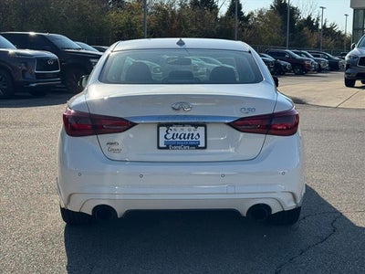 2023 INFINITI Q50 LUXE AWD