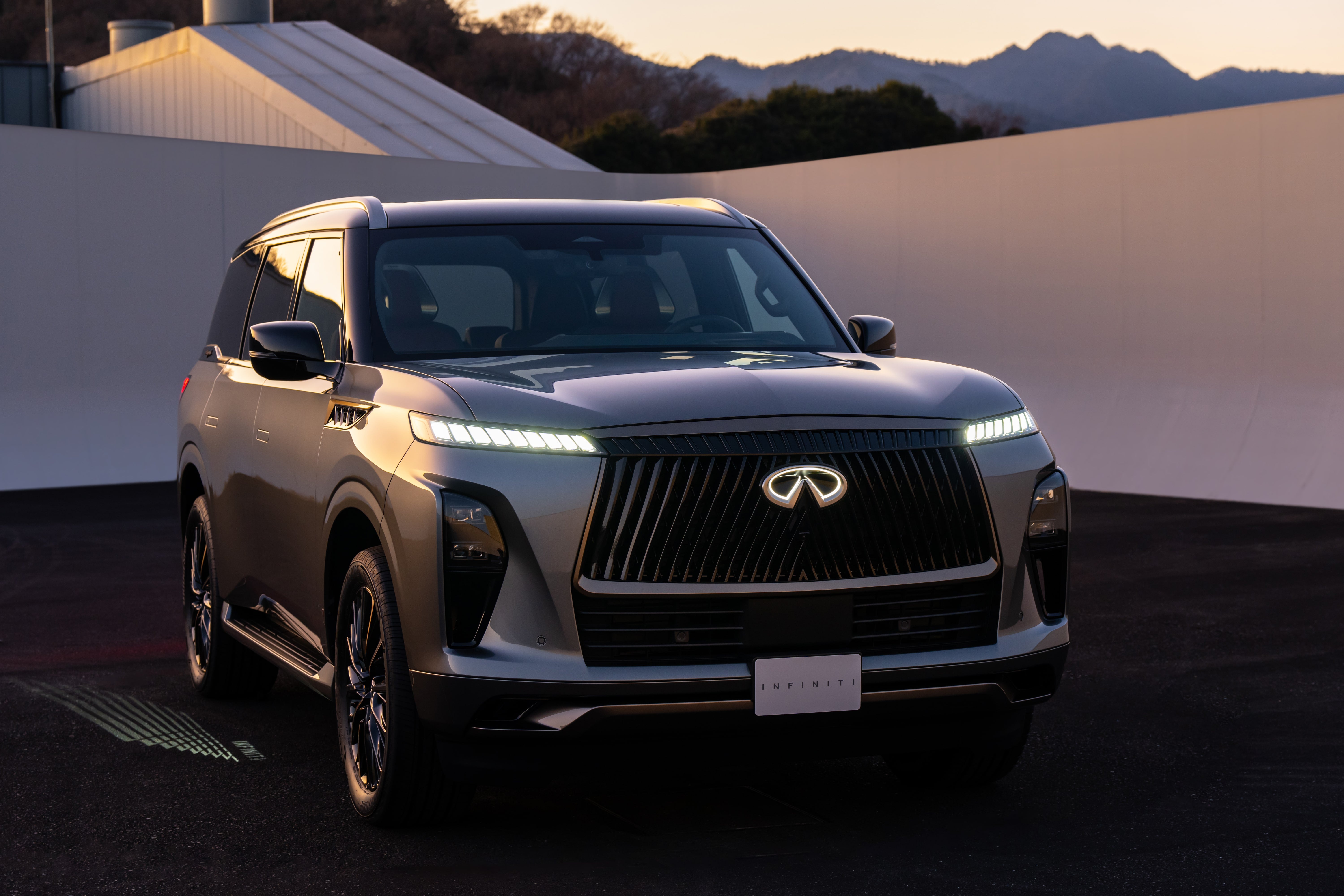 2025 INFINITI QX80 grille