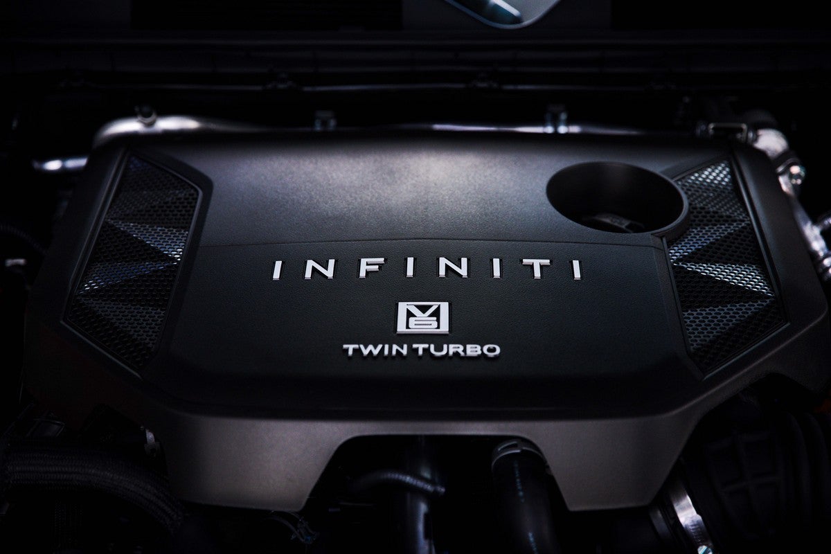 2025 INFINITI QX80 engine twin turbo