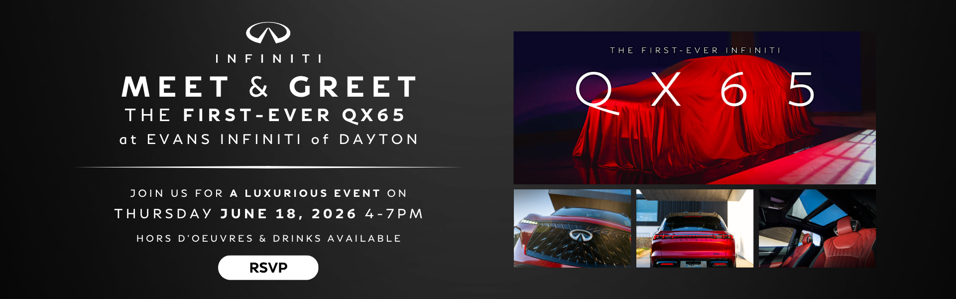 2027 INFINITI QX65 Meet & Greet