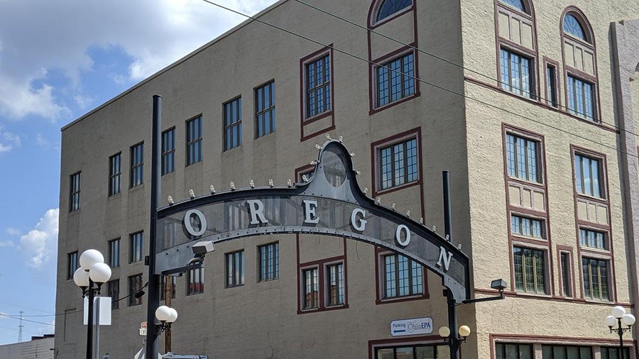 The Oregon District in Dayton, OH