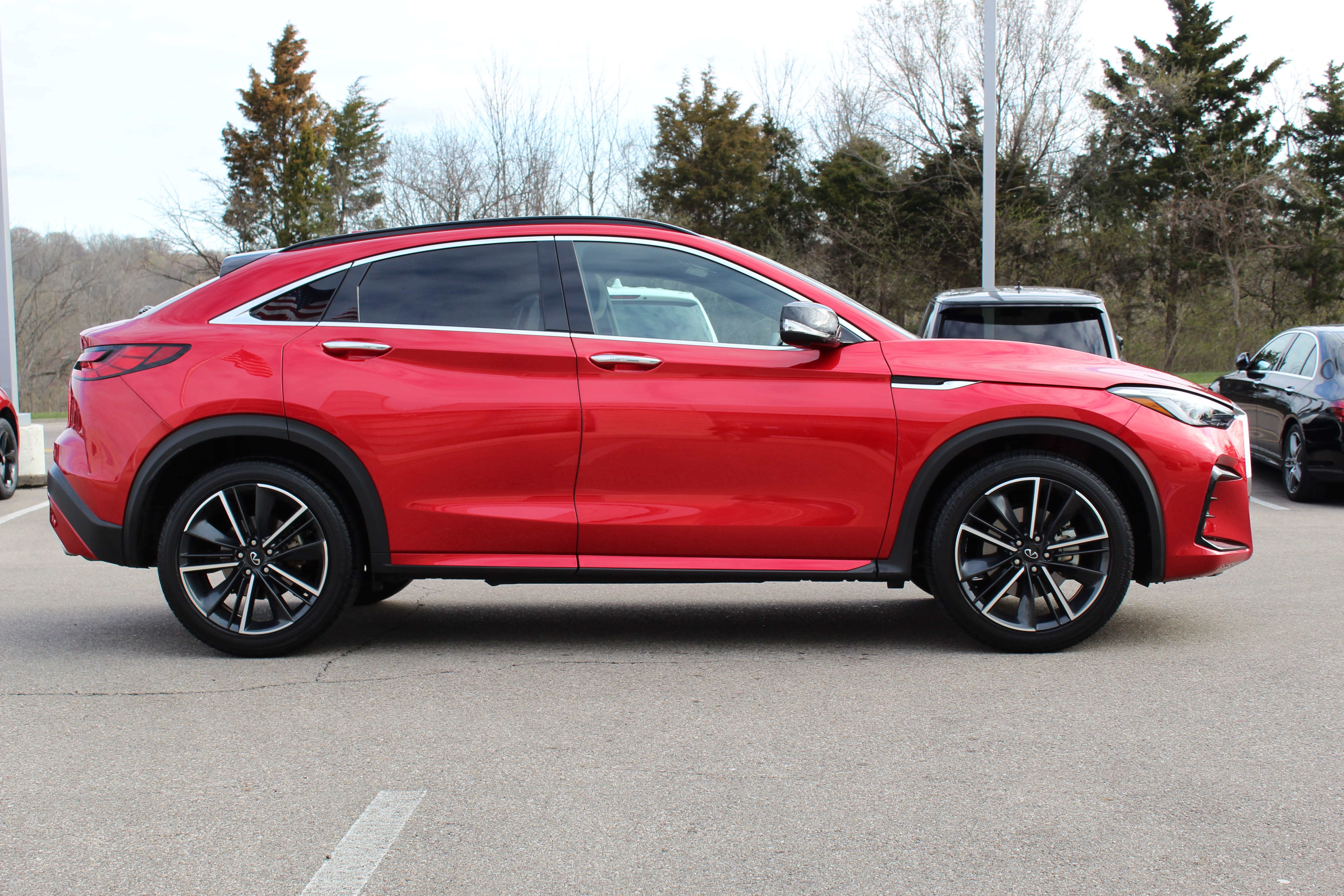 New red 2022 INFINITI QX50 in Dayton, OH