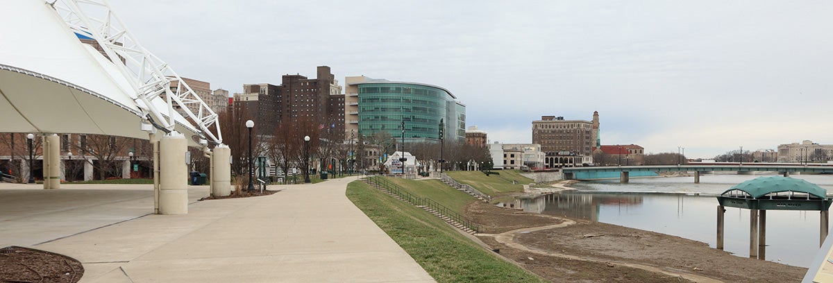 Visit Dayton RiverScape near INFINITI of Dayton