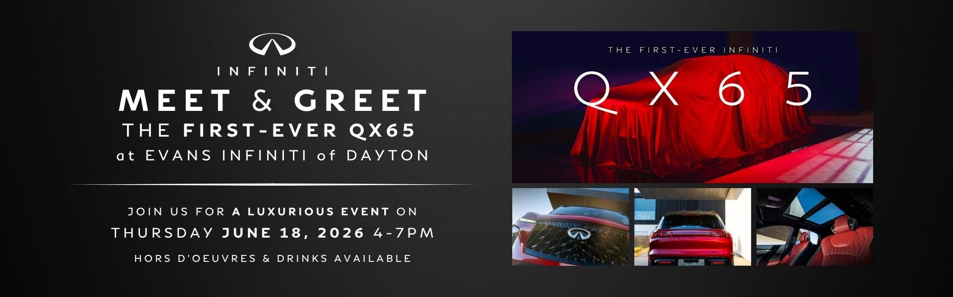 2027 INFINITI QX65 Meet and Greet