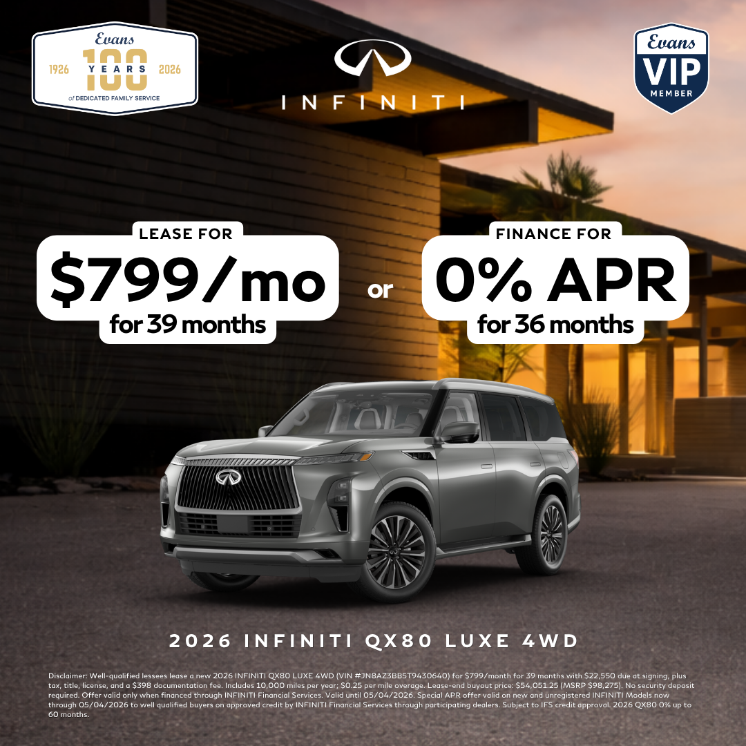 2026 INFINITI QX80 LUXE 4WD