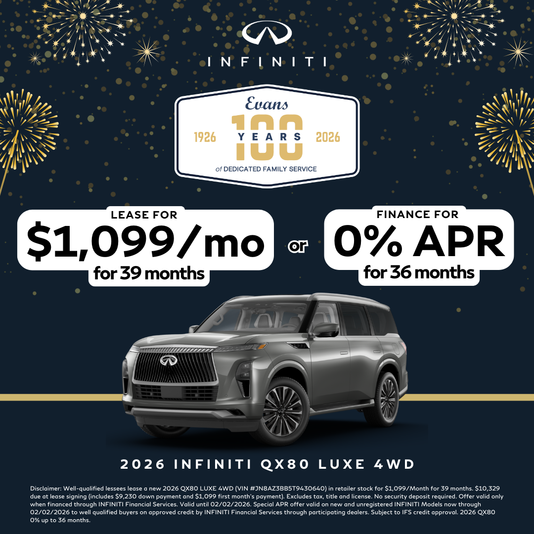 2026 INFINITI QX80 LUXE 4WD