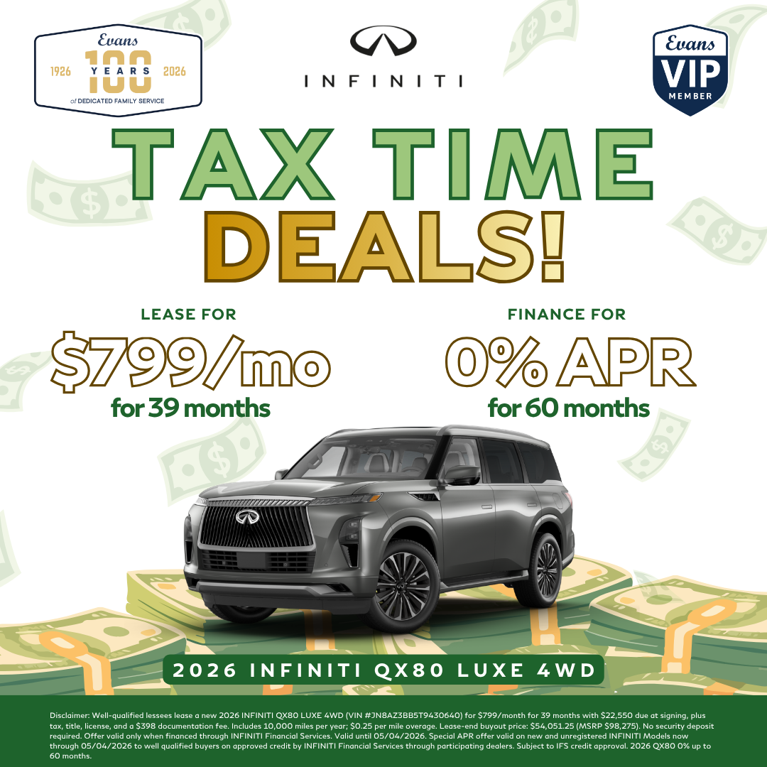 2026 INFINITI QX80 LUXE 4WD