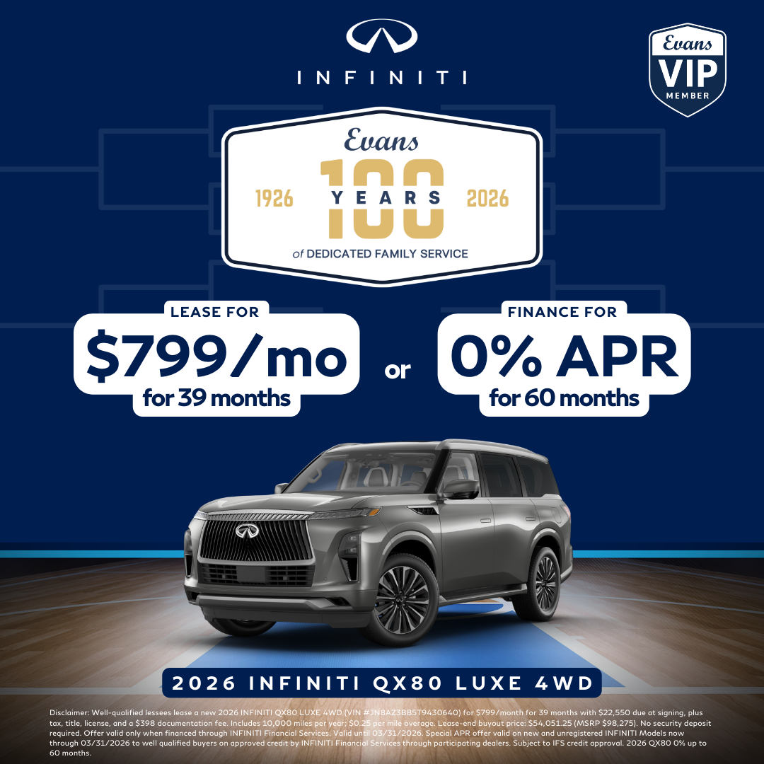 2026 INFINITI QX80 LUXE 4WD