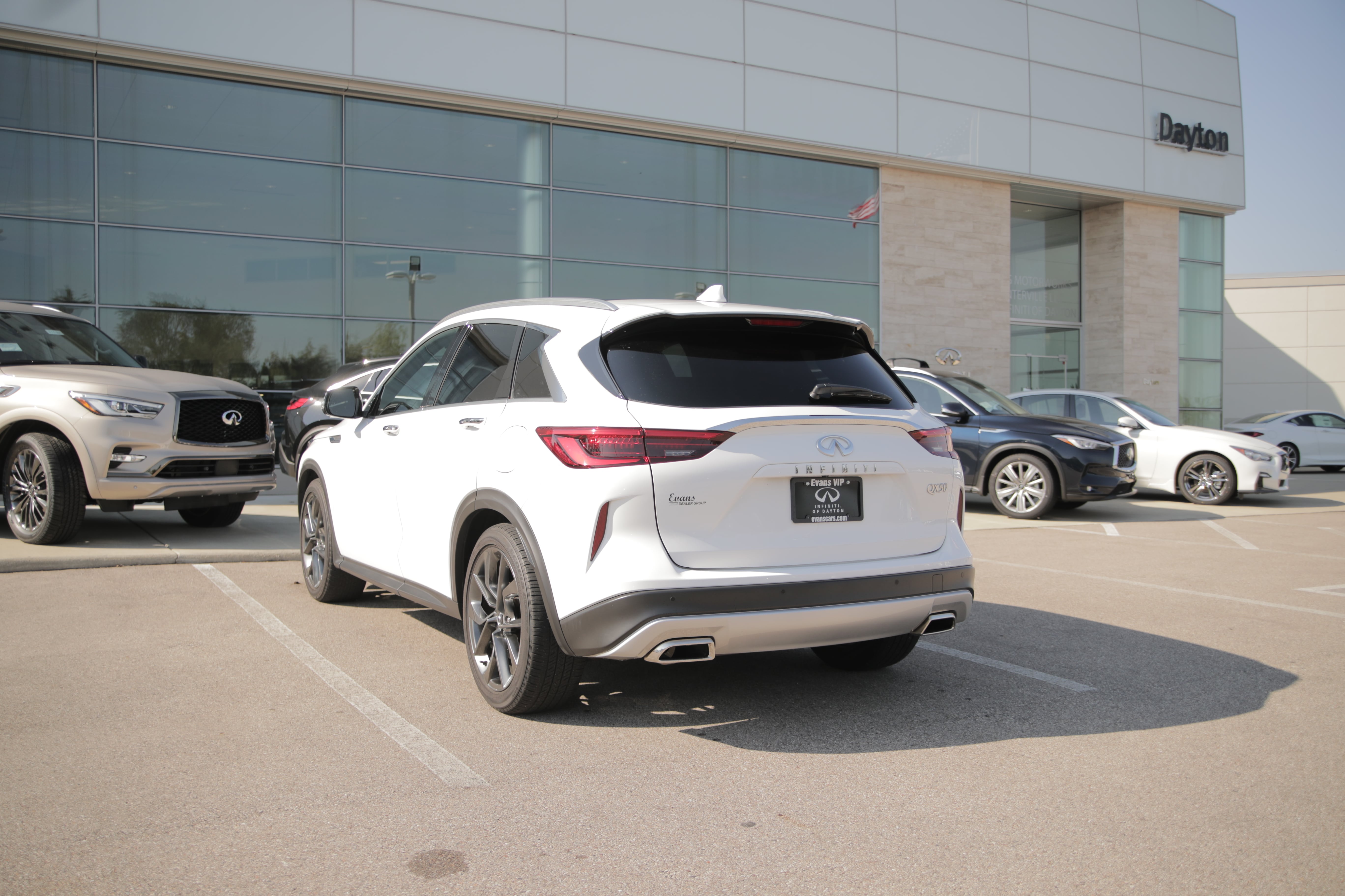 A used INFINITI QX50 in Dayton, OH